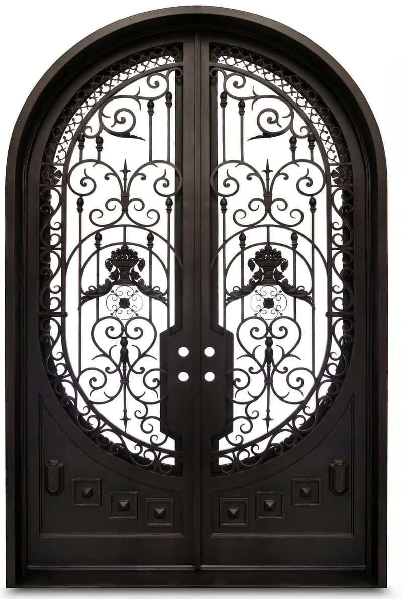 Arched Top Double Door - DA003