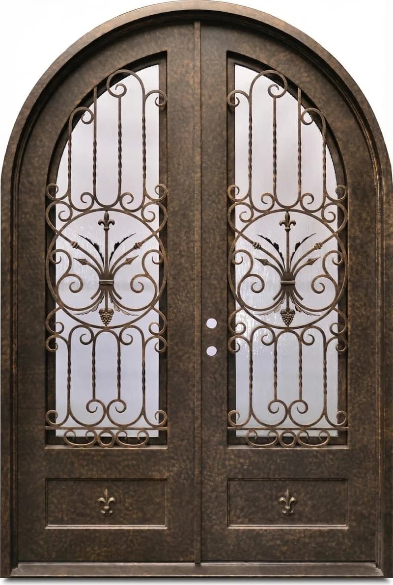 Arched Top Double Door - DA005