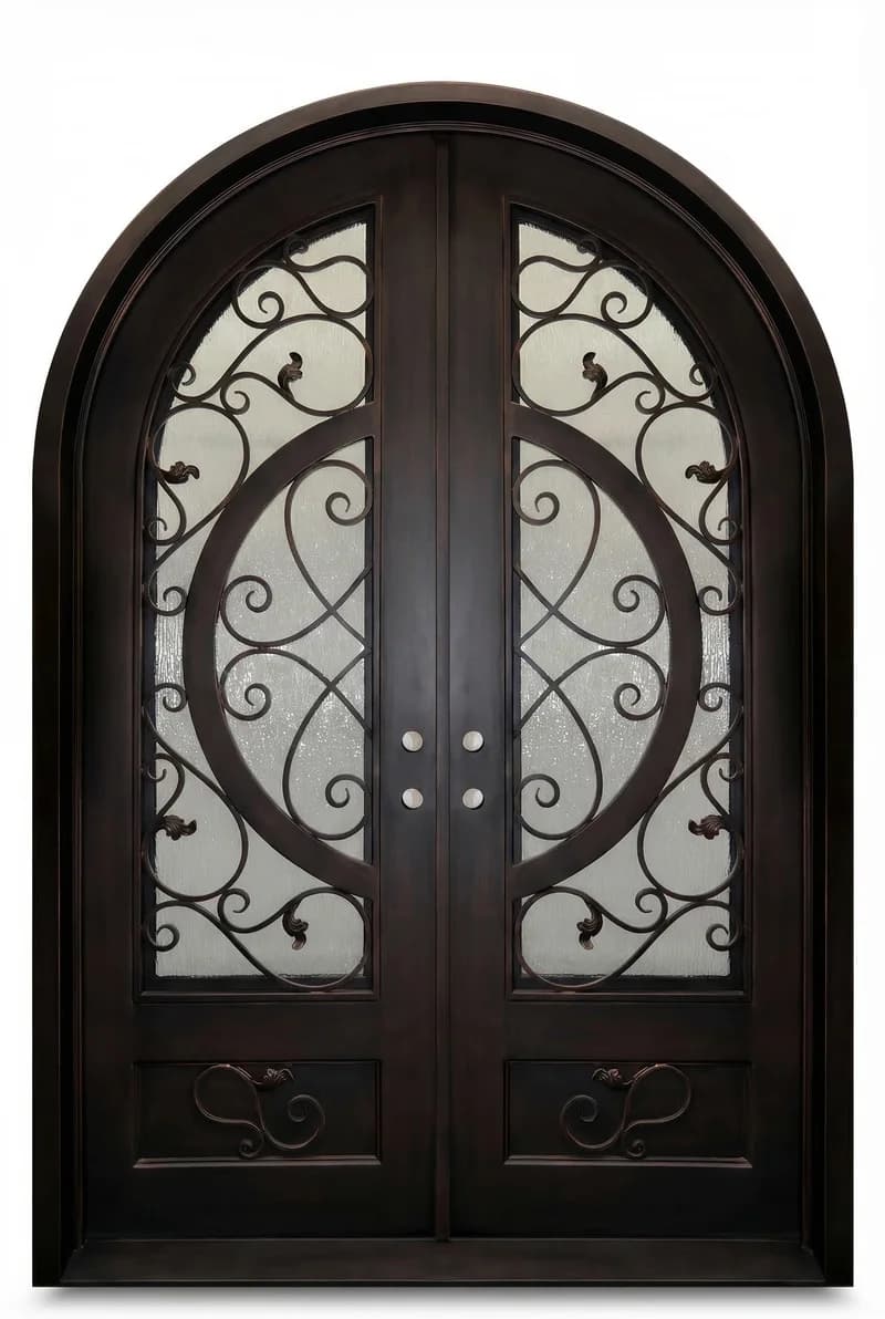 Arched Top Double Door - DA008