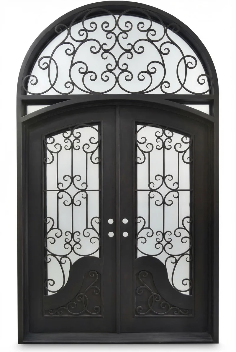 Arched Top Double Door - DA105
