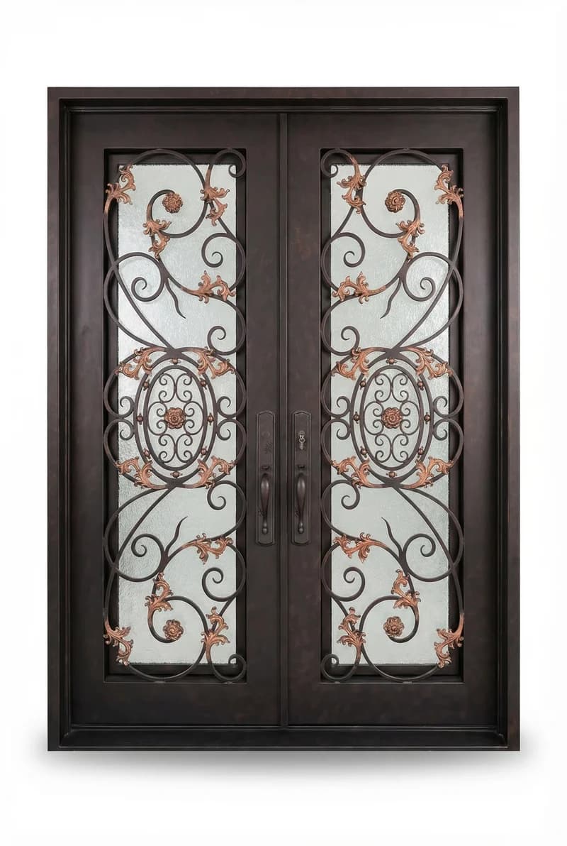 Straight Top Double Door - DS058