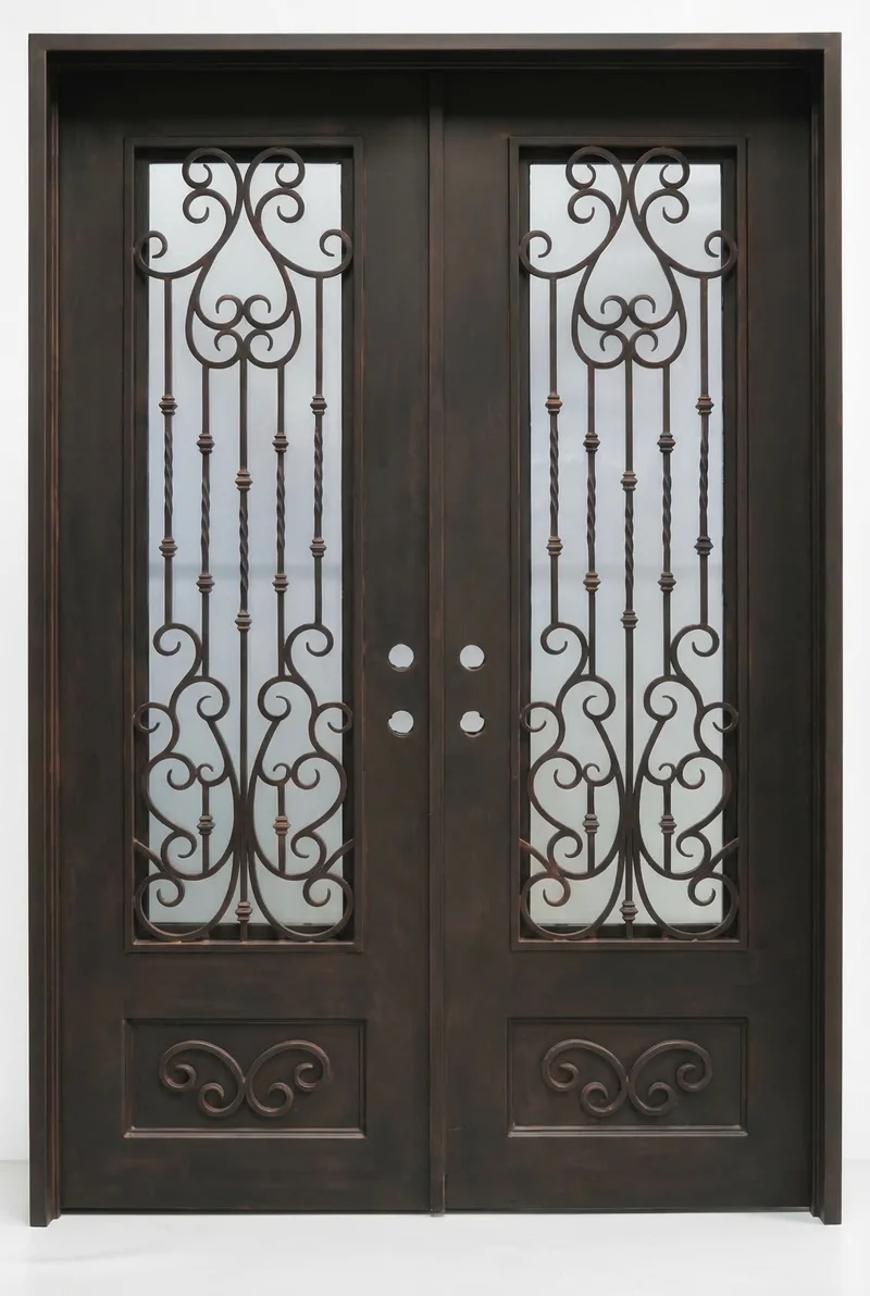 Straight Top Double Door - DS117