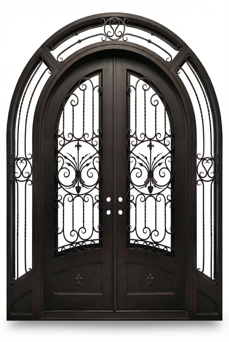With Sidelights Double Door - DT010